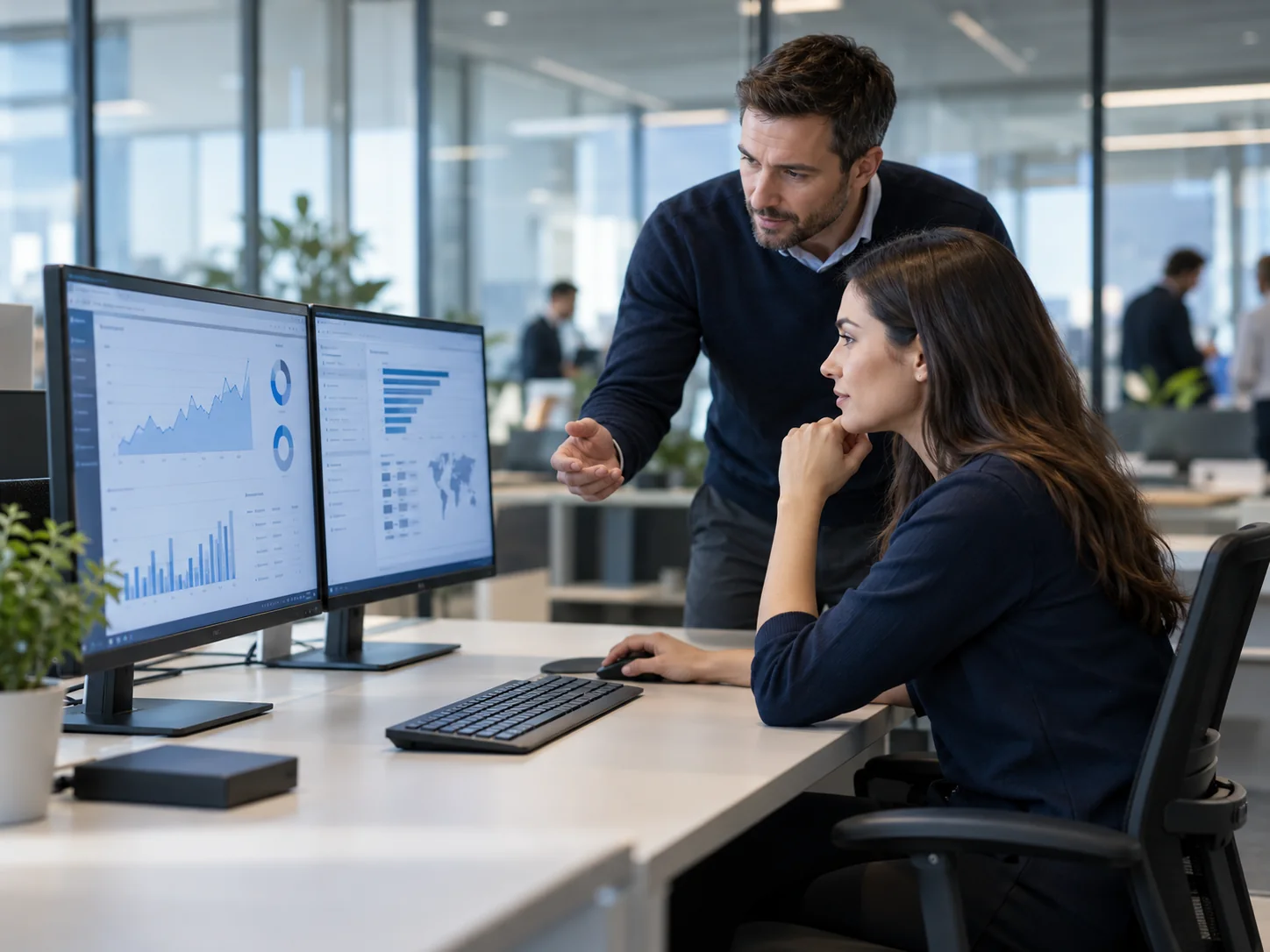 Illustrative workplace for Disaster recovery & business continuity planning